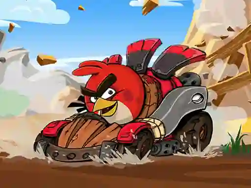 Mäng Angry Birds Kart Hidden Stars Internetis