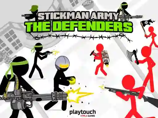 Mäng Stickman Army: The Defenders Internetis