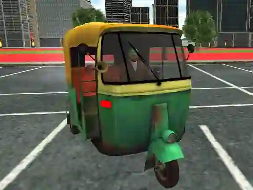 Mäng TukTuk Rickshaw City Driving Sim Internetis