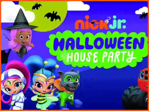 Mäng Nick Jr. Halloween House Party Internetis