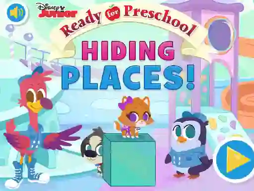 Mäng Ready for Preschool Hiding Places Internetis
