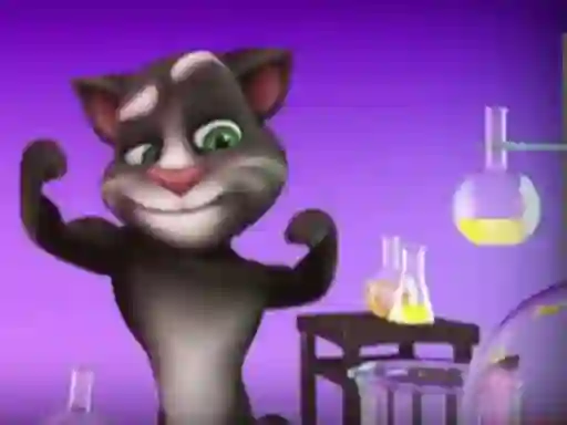 Mäng Talking Tom in Laboratory Internetis
