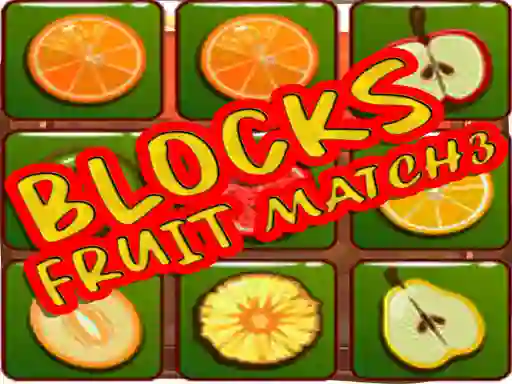 Mäng Blocks Fruit Match3 Internetis