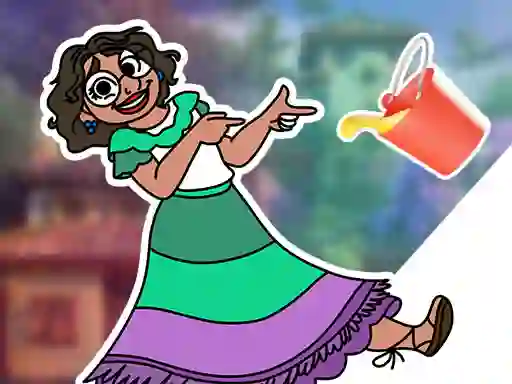 Mäng Encanto Coloring Book Internetis