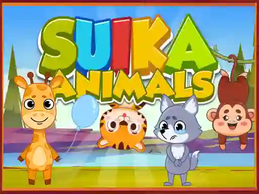Mäng Suika Animals Internetis
