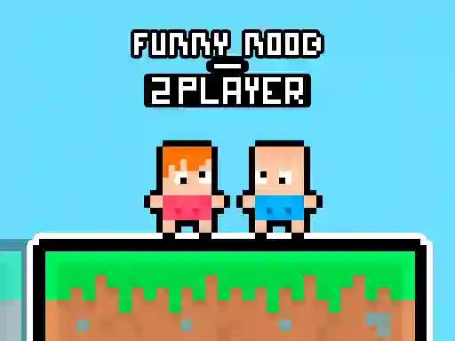 Mäng Funny Noob 2 Player Internetis