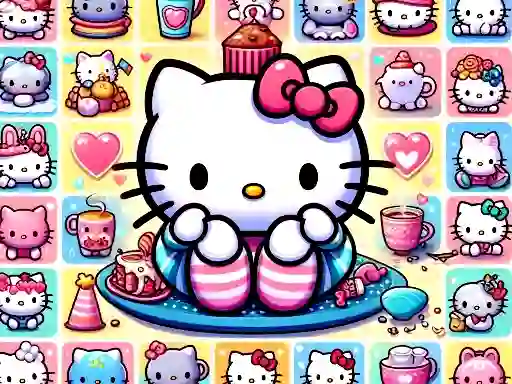 Mäng Cute Kitty Memory Challenge Internetis
