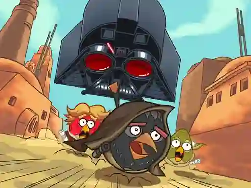 Mäng Angry Birds Star Wars Coloring Internetis