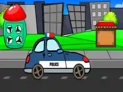 Mäng Police Car Escape Internetis