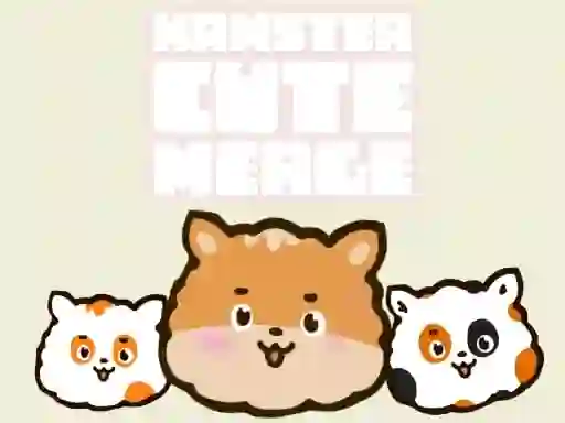 Mäng Hamster Cute Merge Internetis