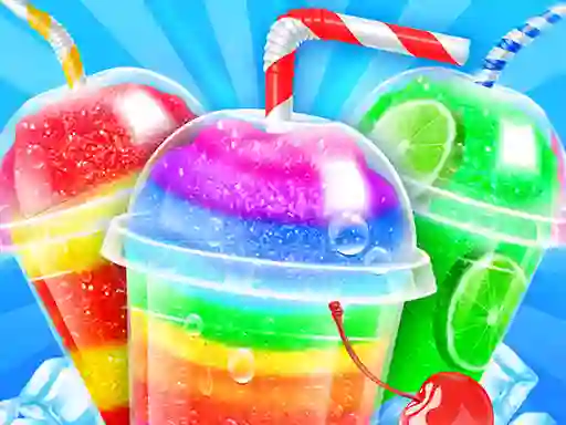 Mäng Rainbow Frozen Slushy Truck Internetis
