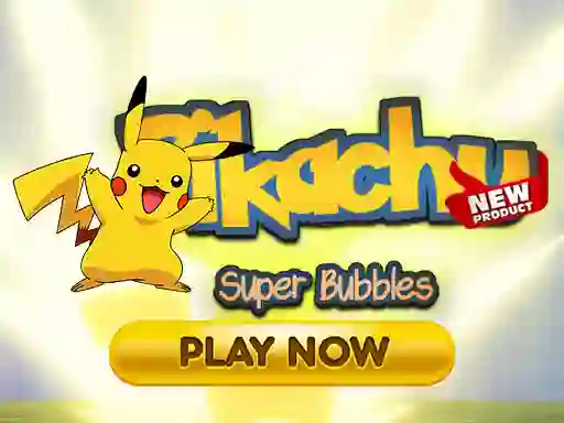 Mäng Pikachu Super Bubbles Internetis