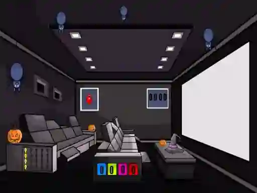 Mäng Halloween Theatre Escape Internetis