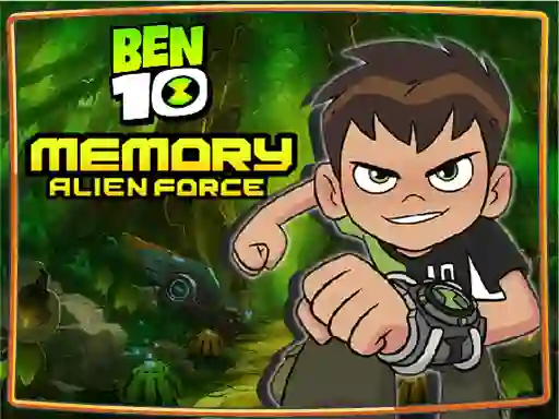 Mäng Ben 10 Memory Alien Force Internetis