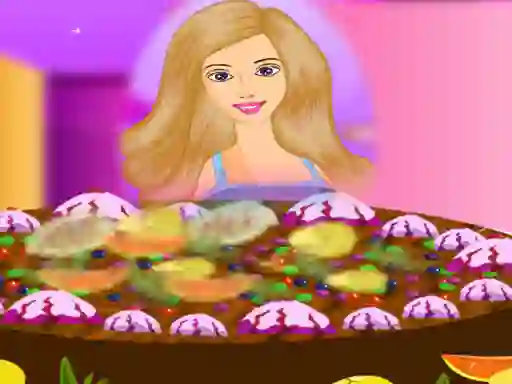 Mäng Barbie Cake Decorate Internetis