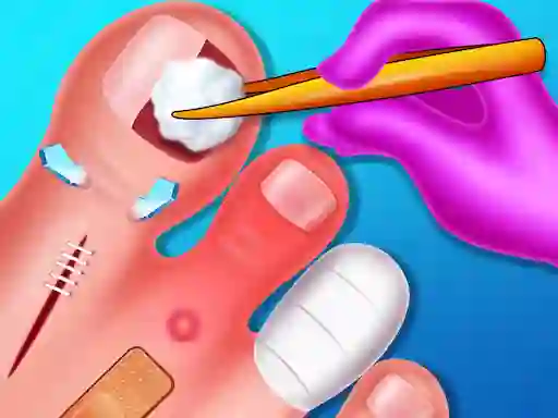 Mäng Funny Nail Doctor Internetis