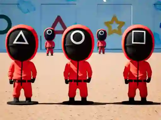 Mäng Squid Game hide and seek Internetis