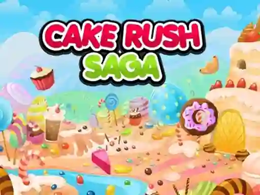 Mäng Cake Rush Saga Internetis