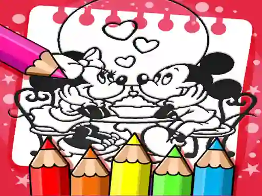 Mäng Mickey Mouse Coloring Book Internetis