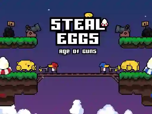 Mäng Steal Eggs Age of Guns Internetis
