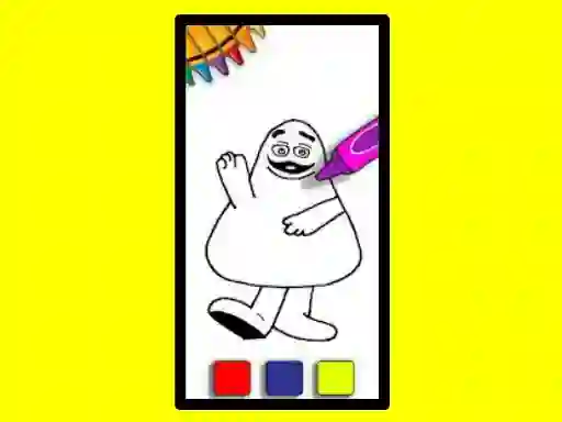 Mäng Grimace Coloring Book Internetis