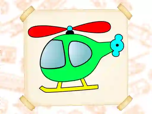Mäng Coloring Book Vehicles Internetis