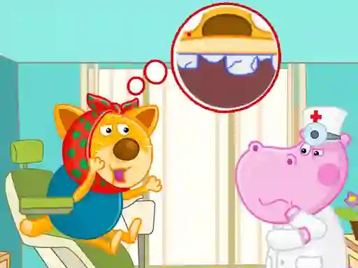 Mäng Hippo Dentist Internetis