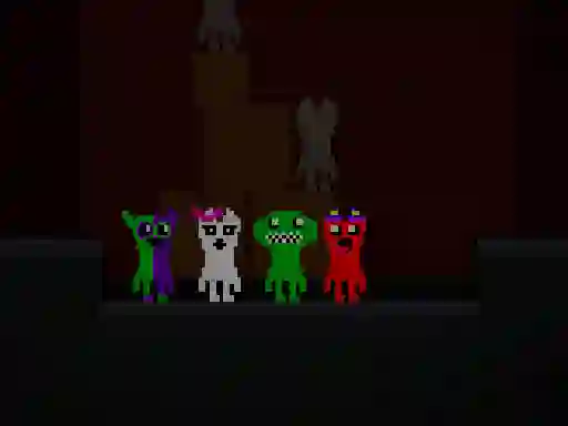 Mäng Horror Ban Ban 1 2 Player Parkour Internetis