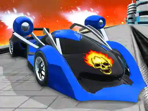 Mäng Fly Car Stunt 5 Internetis