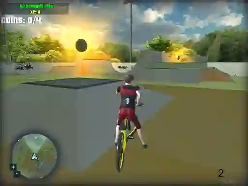 Mäng Bmx Xtreme 3D Stunt Internetis