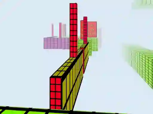 Mäng Bloxy Block Parkour Internetis