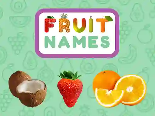Mäng Fruit Names Internetis