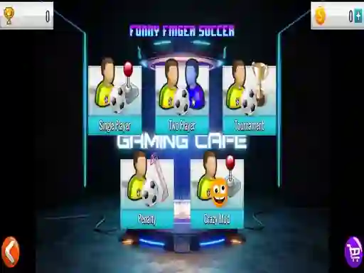 Mäng Funny Finger Soccer Internetis
