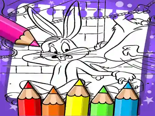 Mäng Bugs Bunny Coloring Book Internetis