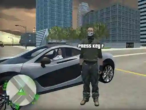 Mäng Crazy GTA Mercenary Driver Internetis