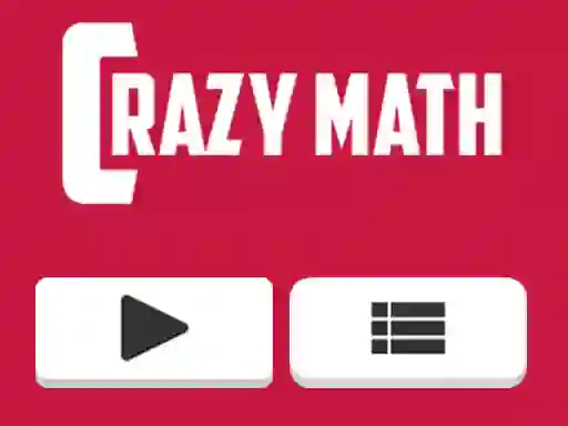 Mäng Crazy Math Internetis