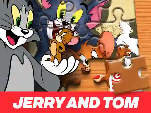 Mäng Jerry and Tom Jigsaw Puzzle Internetis