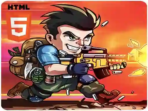 Mäng Gun Metal War 2D Mobile Internetis