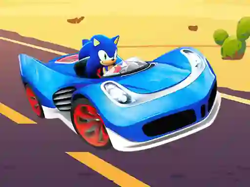Mäng Sonic Racing Jigsaw Internetis