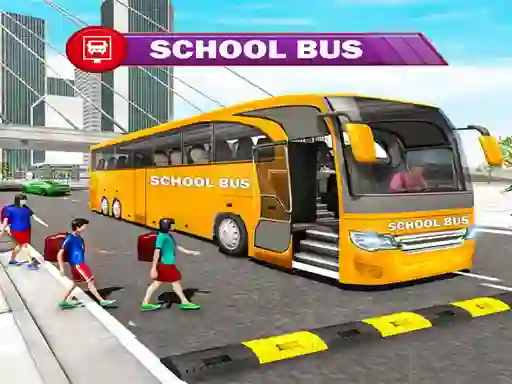 Mäng School Bus Simulator Internetis