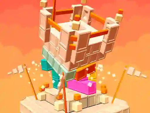 Mäng Demolish Castle Puzzle Internetis