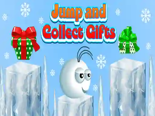 Mäng Jump and Collect Gifts Internetis