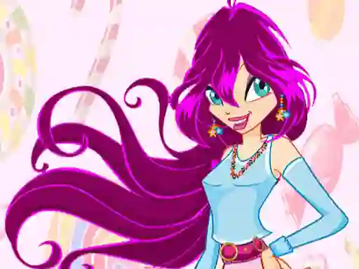 Mäng Winx Candy Girl Internetis