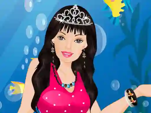 Mäng Barbie Mermaid Dressup Internetis