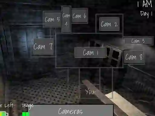 Mäng Five Nights at Horror Games Internetis