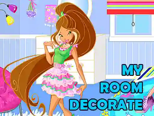 Mäng Winx Room Decorate Internetis