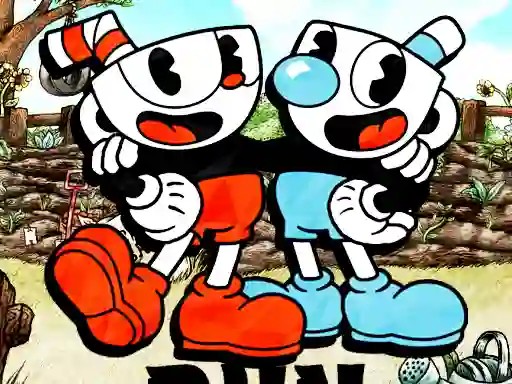 Mäng Cuphead Run version Internetis