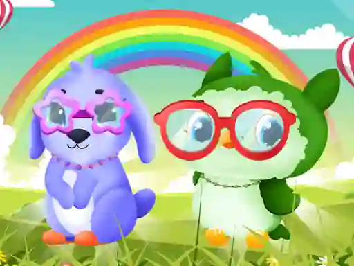 Mäng Owl and Rabbit Fashion Internetis