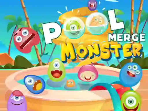 Mäng Merge Monster Pool Internetis