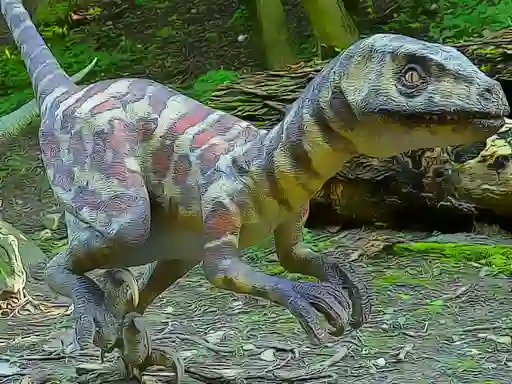 Mäng Smallest Dinosaurs Jigsaw Internetis